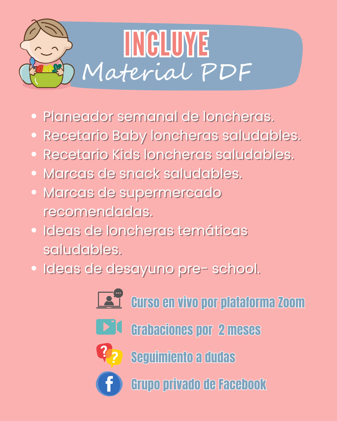 Curso Mi Lonchera Saludable (GRABADO)