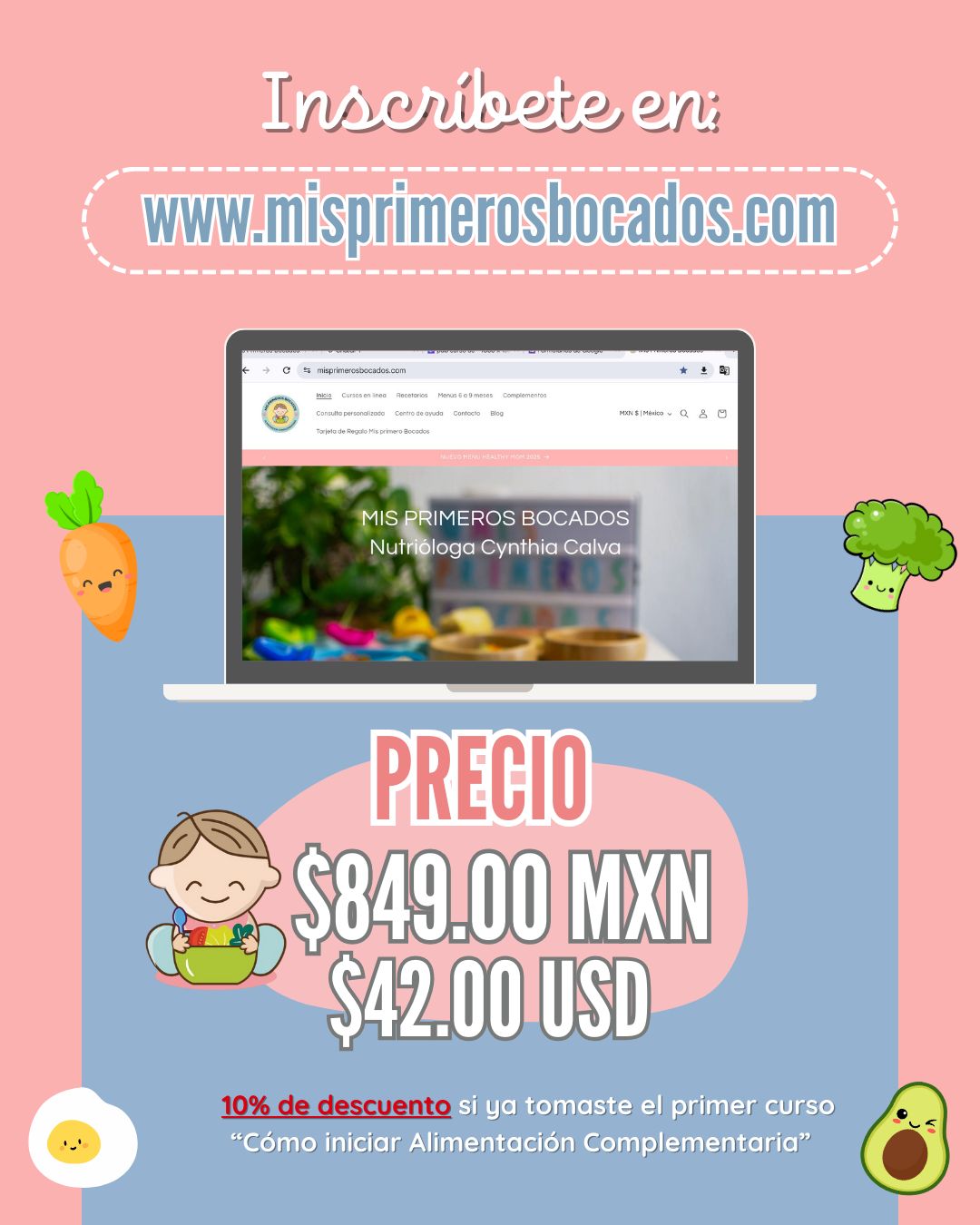 ✨ Curso en línea De Bebé a Toddler ✨ (GRABADO)