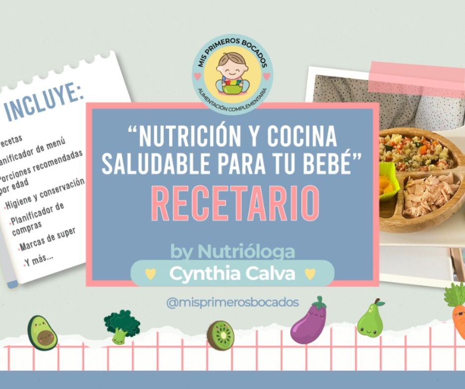 Recetario Infantil mis primeros bocados