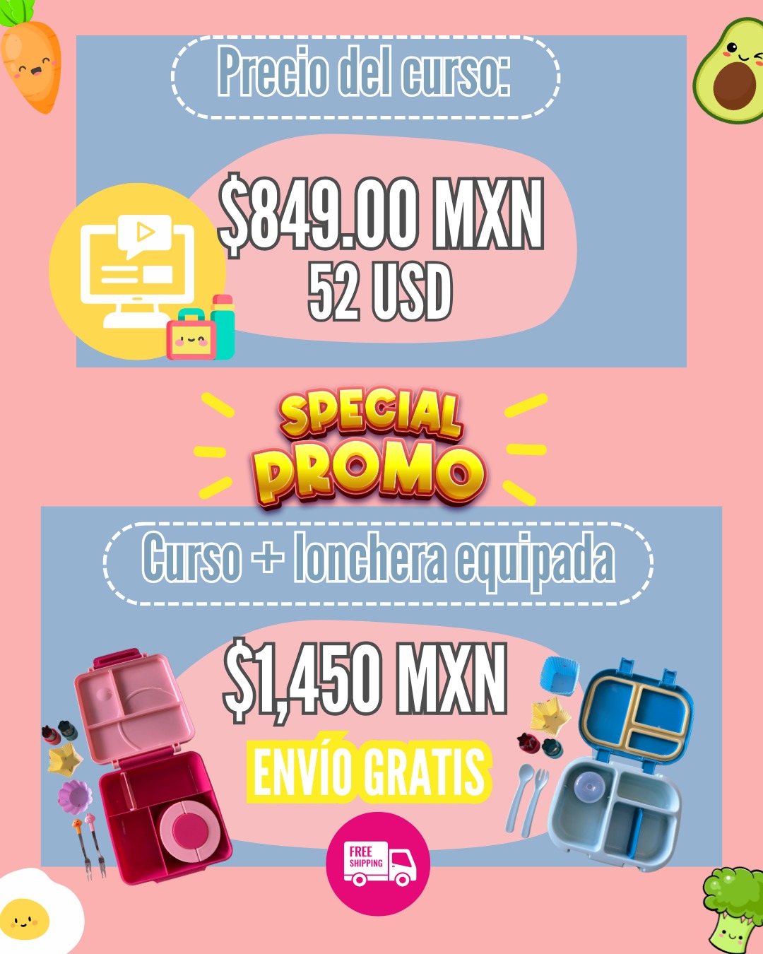 Curso Mi Lonchera Saludable (GRABADO)