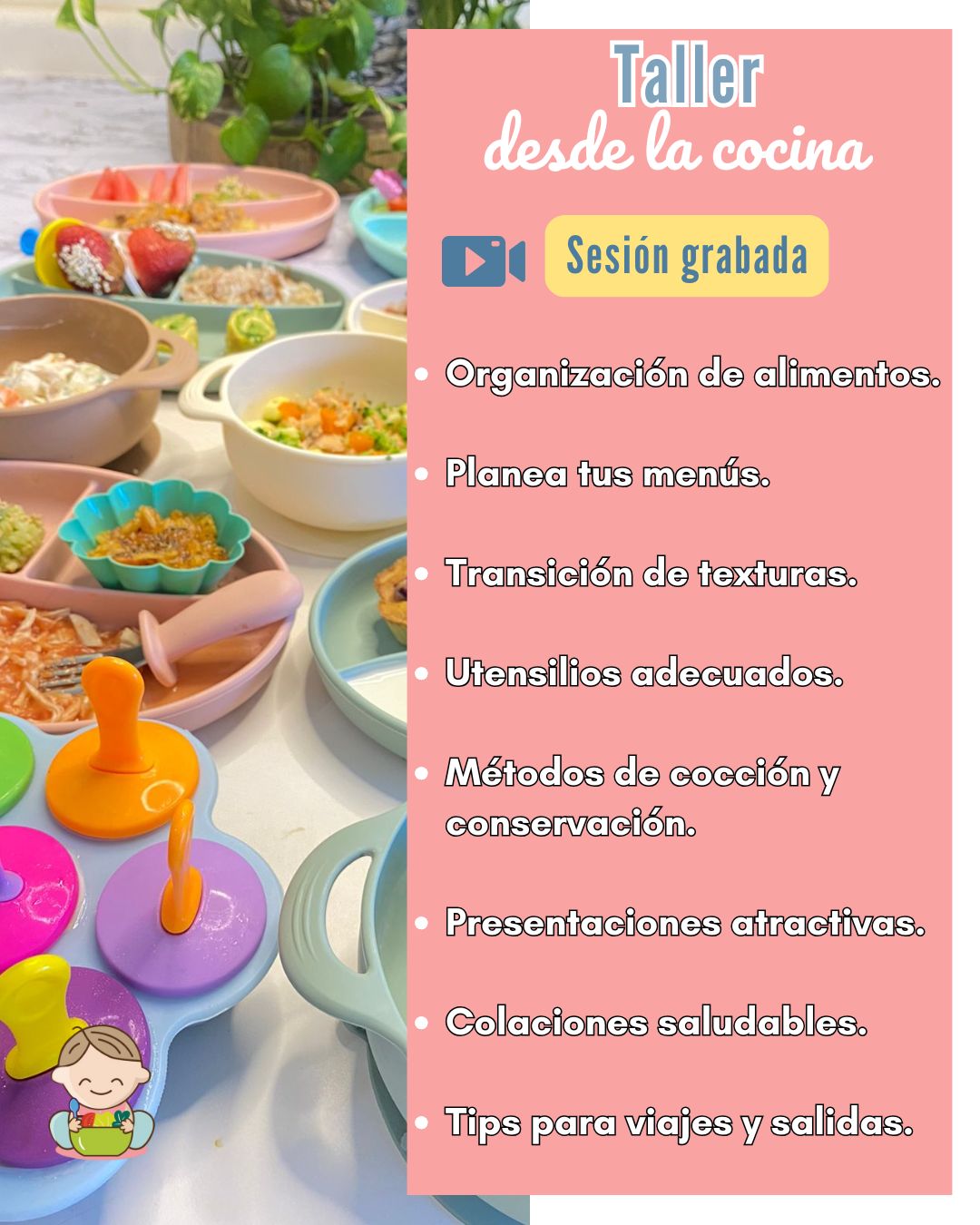✨ Curso en línea De Bebé a Toddler ✨ (GRABADO)