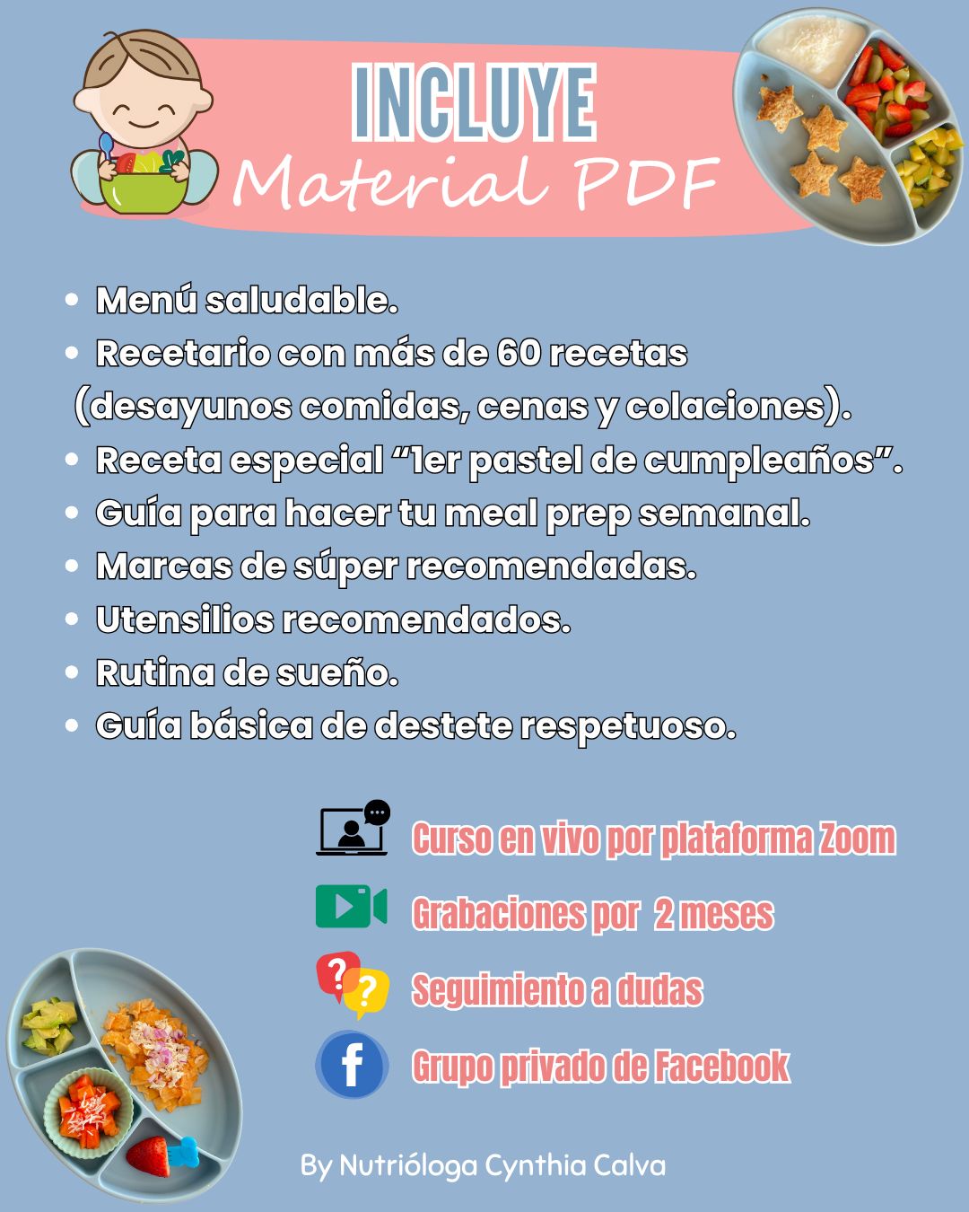 ✨ Curso en línea De Bebé a Toddler ✨ (GRABADO)