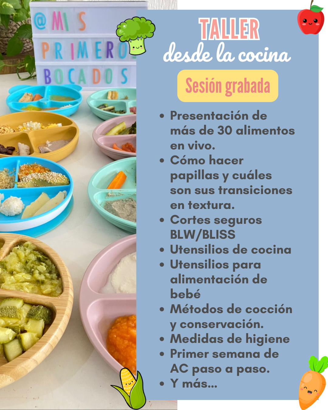 Curso en línea: Cómo iniciar Alimentación Complementaria RENOVADO ¡EN VIVO!
