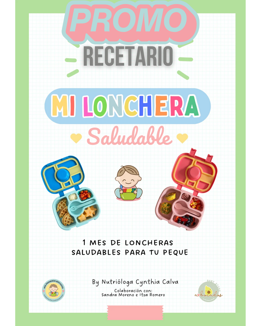 Super combo "Recetarios saludables" para niños