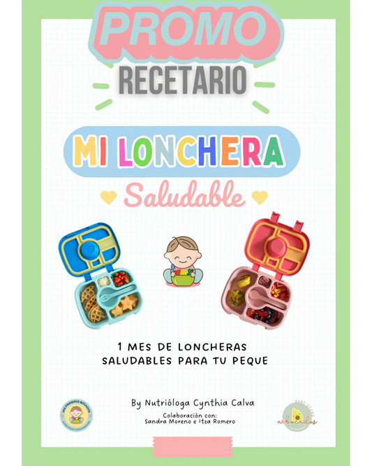 Super combo "Recetarios saludables" para niños