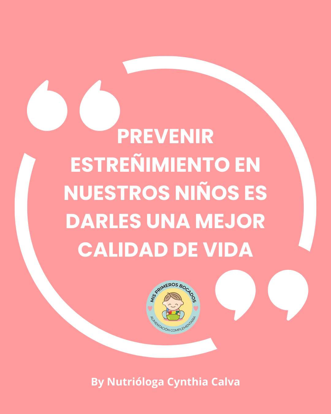 Curso Alimentación contra estreñimiento infantil