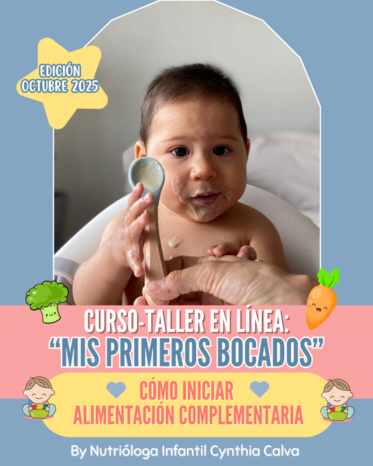 Curso en línea: Cómo iniciar Alimentación Complementaria RENOVADO ¡EN VIVO!