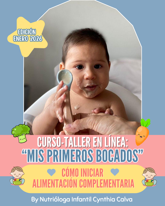 Curso en línea: Cómo iniciar Alimentación Complementaria RENOVADO ¡EN VIVO!