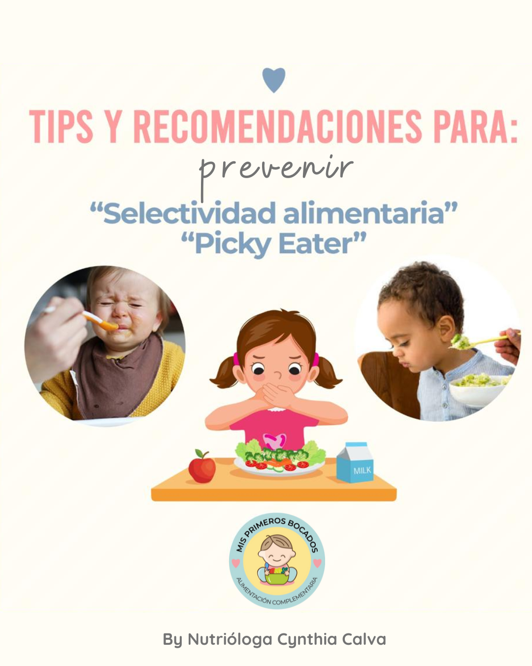 !!EN VIVO¡¡Curso en línea: Nutrición y cocina saludable para tu bebé : 9 meses a 4 años NOVIEMBRE 2024