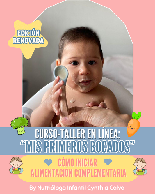 Curso en línea: Cómo iniciar Alimentación Complementaria RENOVADO (GRABADO)