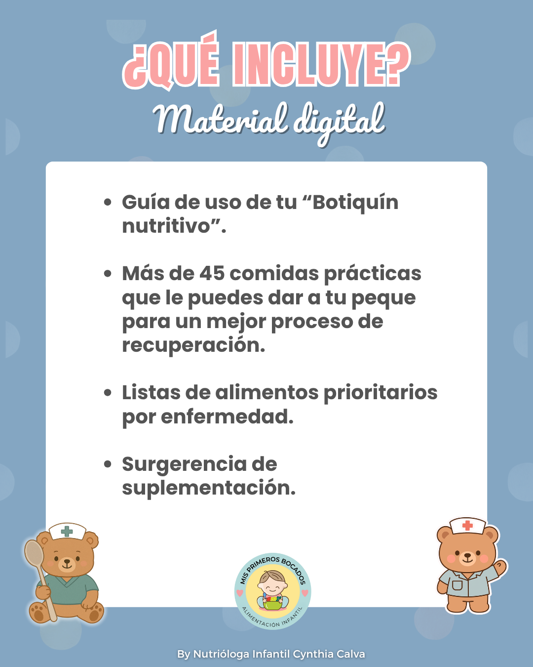 Curso en linea Botiquín nutritivo (GRABADO)