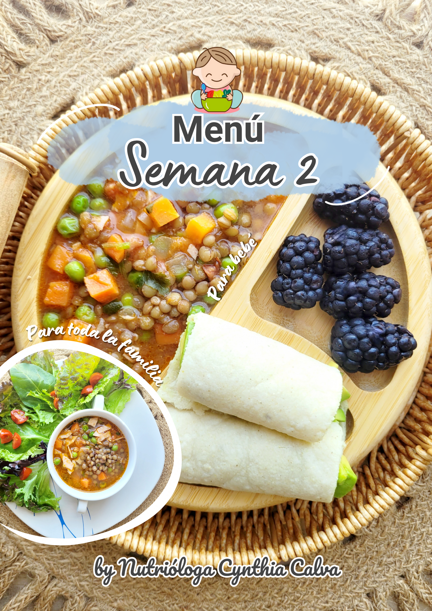 Menu familiar: Bocados Saludables en Familia
