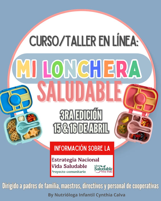 Curso Mi Lonchera Saludable (GRABADO)