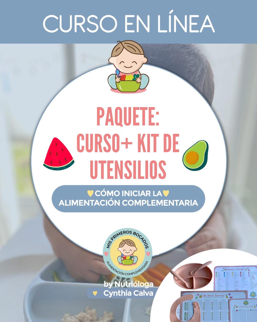 CURSO ALIMENTACIÓN COMPLEMENTARIA + KIT DE INICIO AC