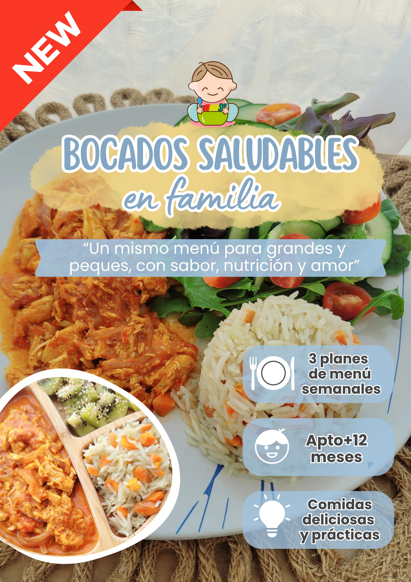 Menu familiar: Bocados Saludables en Familia