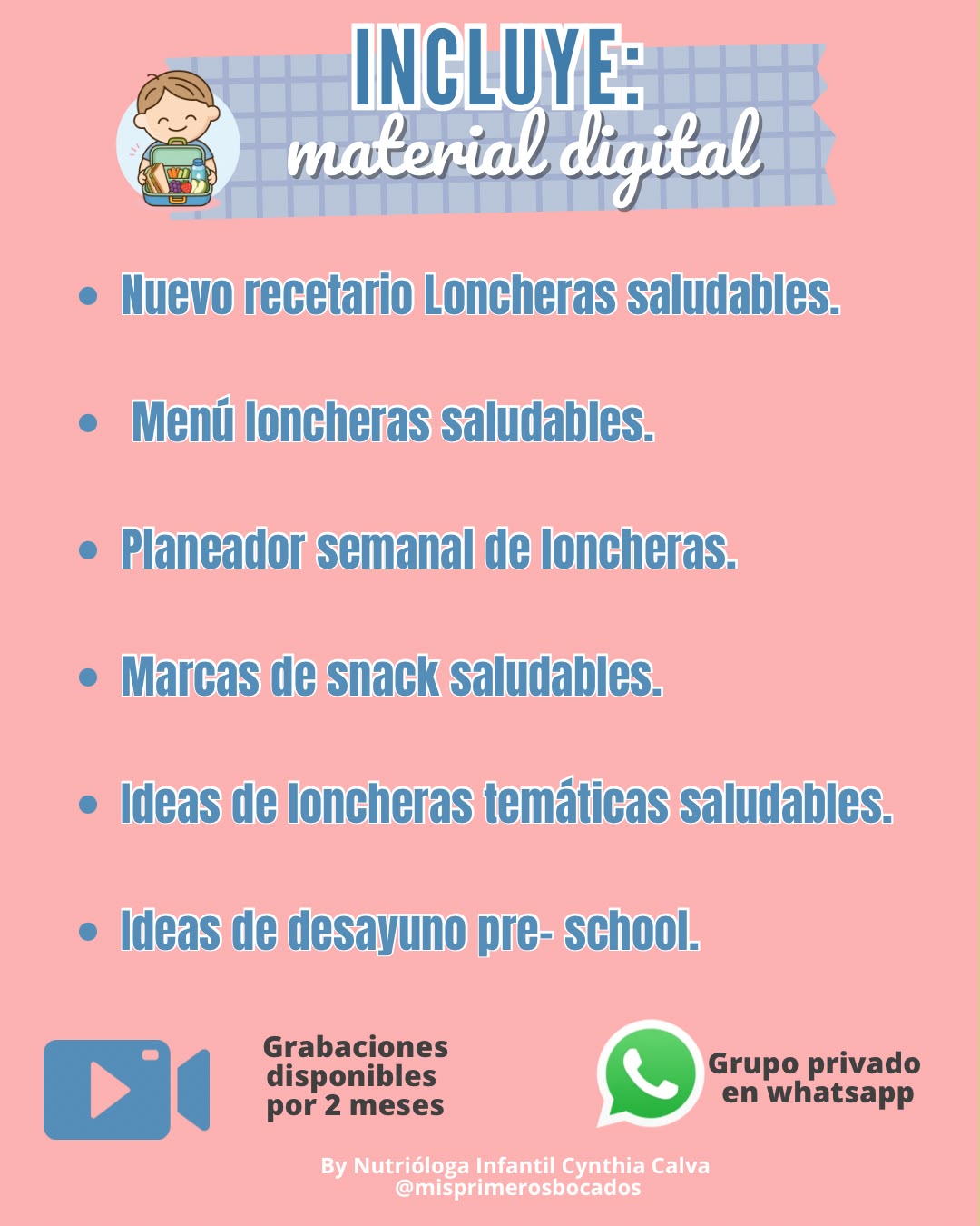 Curso Mi Lonchera Saludable RENOVADO
