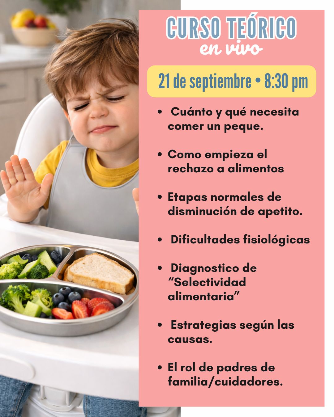 Programa Integral Picky Eater EN VIVO
