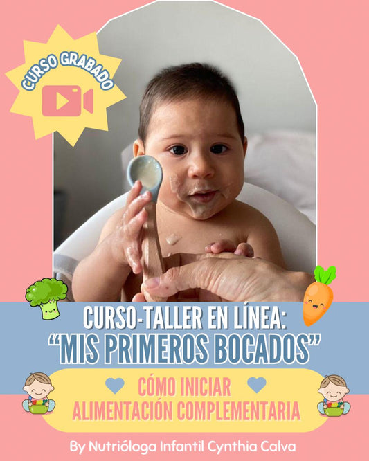 Curso en línea: Cómo iniciar Alimentación Complementaria RENOVADO (GRABADO)