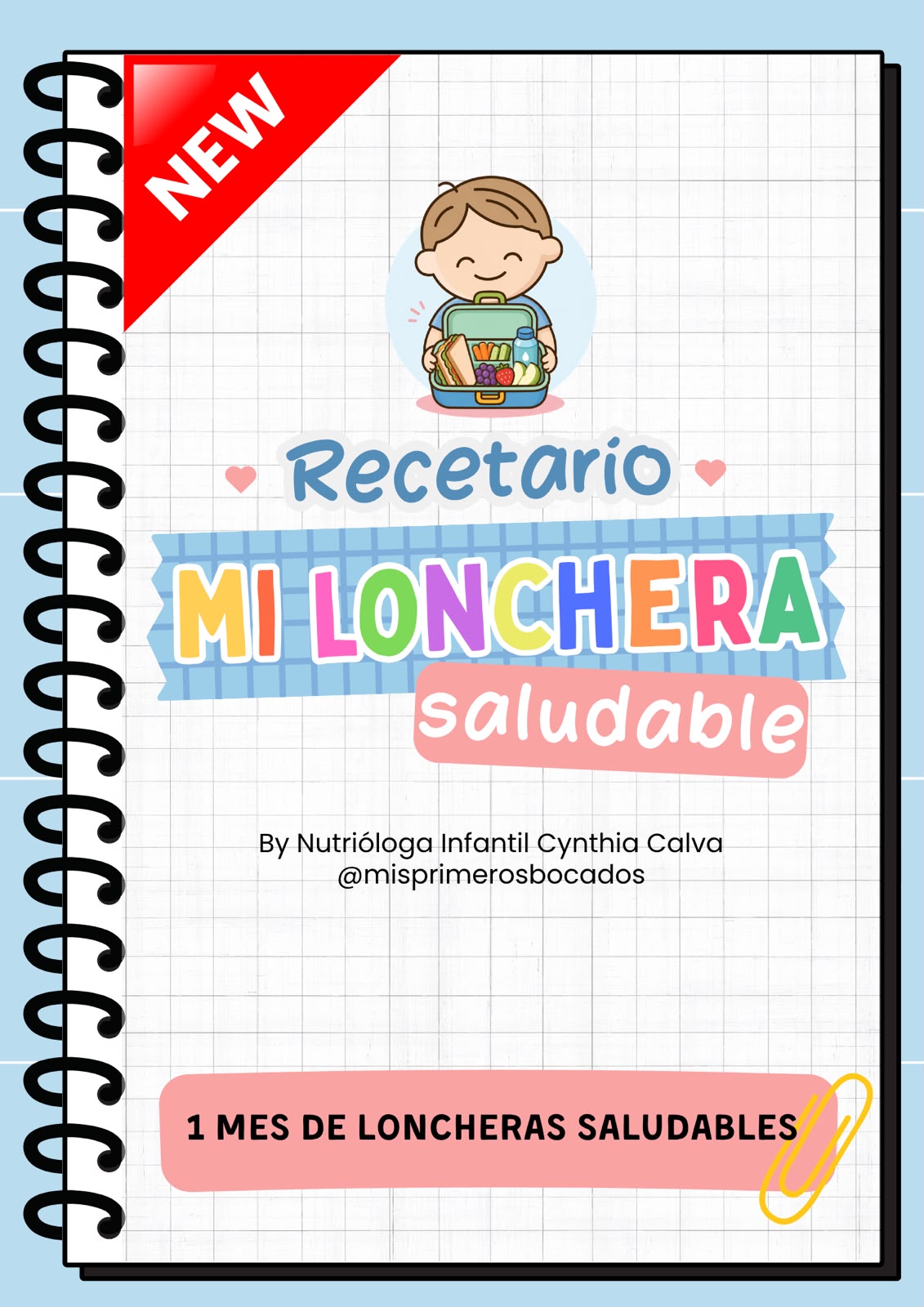 NUEVO RECETARIO LONCHERAS SALUDABLES KIDS