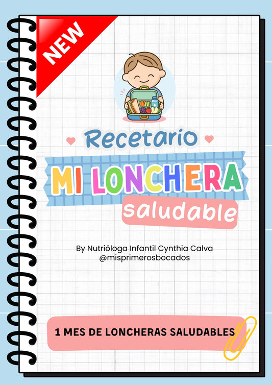 NUEVO RECETARIO LONCHERAS SALUDABLES KIDS
