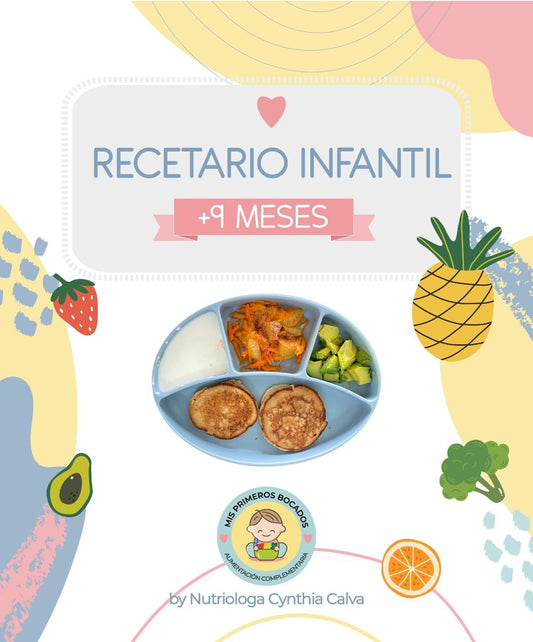 Recetario Infantil mis primeros bocados