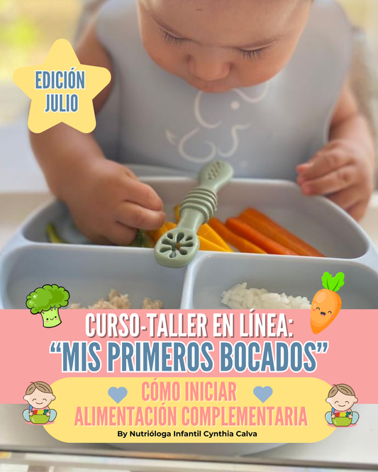 Curso en línea: Cómo iniciar Alimentación Complementaria RENOVADO ¡EN VIVO! JULIO